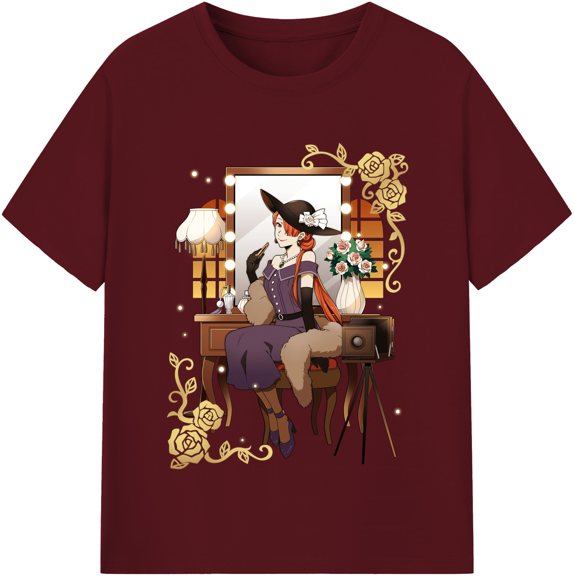 （画像用） 文豪ストレイドッグス Bungo Stray Dogs 綿100％半袖Tシャツ（フロントプリント）